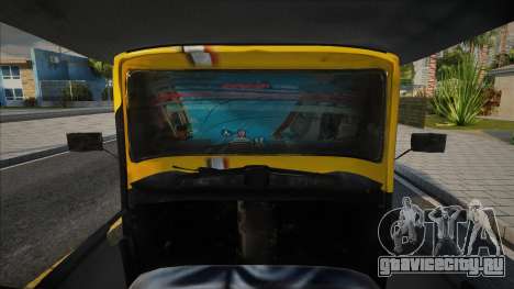 Tuktuk Piaggio Ape Calessino V.2 для GTA San Andreas