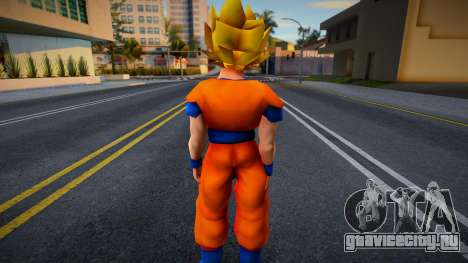 Goku SSJ skin in sa для GTA San Andreas