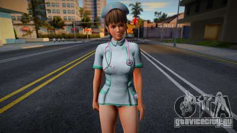 Girl Medic with facial animation для GTA San Andreas