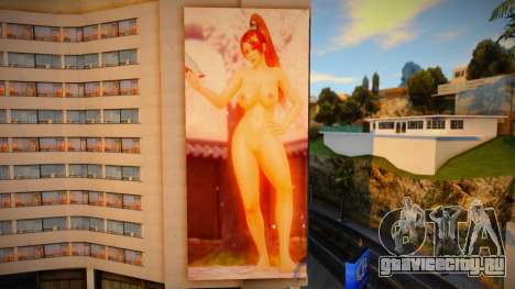 Mai Shiranui Billboard для GTA San Andreas