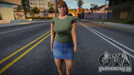 Dwfylc1 HD with facial animation для GTA San Andreas