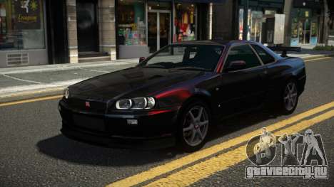 Nissan Skyline R34 GT-R RX-I для GTA 4