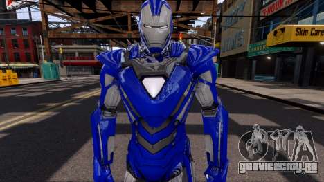 Iron Man Mark XXX Blue Steel (Irom Man) для GTA 4