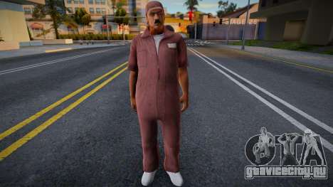 Janitor HD with facial animation для GTA San Andreas