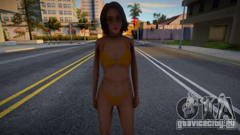 Girl Skin swimsuit для GTA San Andreas