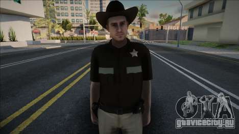 Csher with facial animation для GTA San Andreas