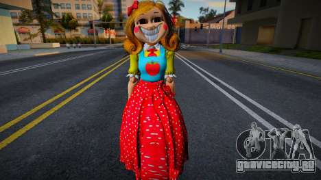 Poppy Playtime Miss Delight Skin 2 для GTA San Andreas