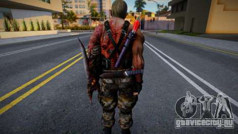 Jack Krauser HD version Retuxtured v7 для GTA San Andreas