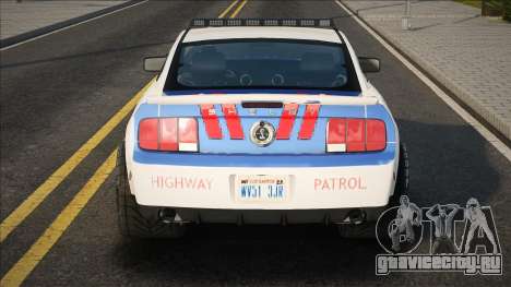 Shelby GT-500 Indonesian Police Car для GTA San Andreas