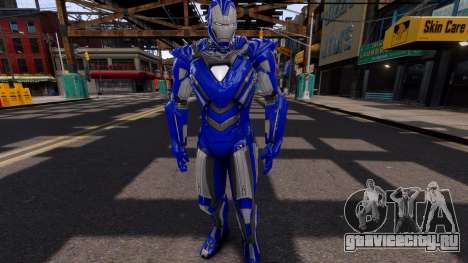 Iron Man Mark XXX Blue Steel (Irom Man) для GTA 4