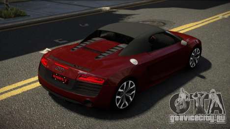 Audi R8 FT Spyder для GTA 4