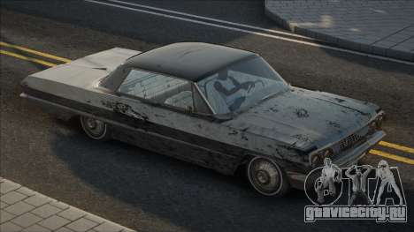 Chevrolet impala 4 Door Dirt Black Revel для GTA San Andreas