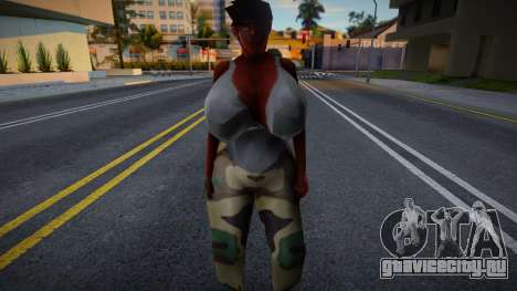 Girl Gang Army v2 для GTA San Andreas
