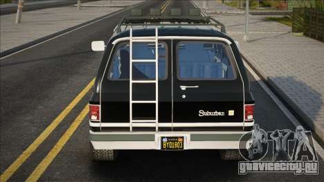 Chevrolet C20 Suburban Custom Deluxe 1986 для GTA San Andreas