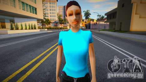 Jill 2 from Resident Evil (SA Style) для GTA San Andreas
