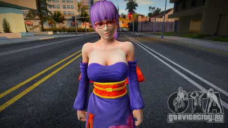 Dead Or Alive 5 - Ayane (Costume 3) v6 для GTA San Andreas