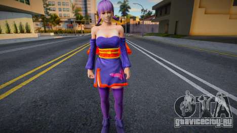 Dead Or Alive 5 - Ayane (Costume 3) v2 для GTA San Andreas