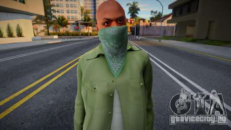 Fam13 HD with facial animation для GTA San Andreas