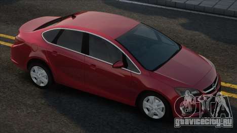 Opel Astra J [Red] для GTA San Andreas