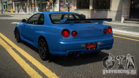 Nissan Skyline R34 M-Sport V1.0 для GTA 4