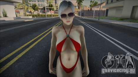 Dead Or Alive 5 - Christie (Bikini) v4 для GTA San Andreas