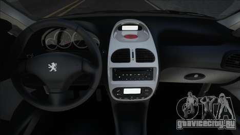 Peugeot 206 GTI - CVT Edit для GTA San Andreas