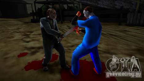 Jason Vorhees vs Michael Myers (TheSilentSaw Sty для GTA San Andreas
