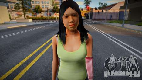 Ofyst HD with facial animation для GTA San Andreas