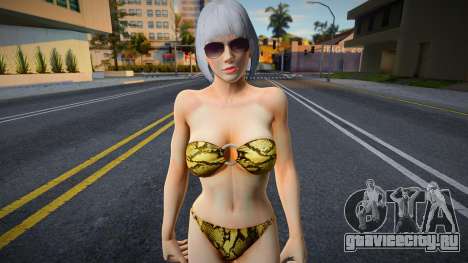 Dead Or Alive 5 - Christie (Player Swimwear) v1 для GTA San Andreas