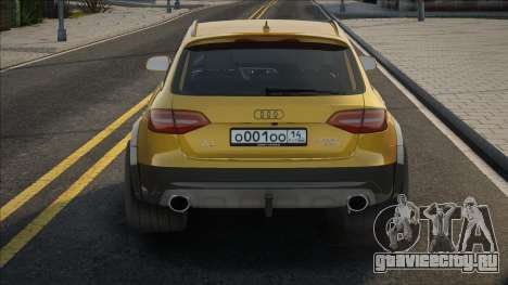 Audi A4 Allroad Quattro Yellow для GTA San Andreas