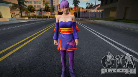 Dead Or Alive 5 - Ayane (Costume 3) v6 для GTA San Andreas