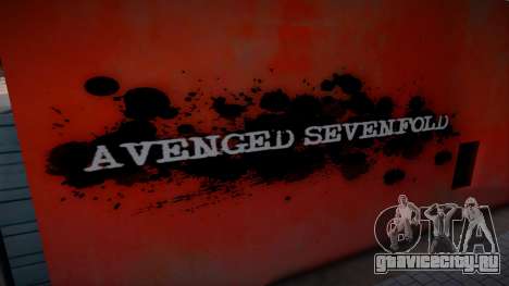Avenged Sevenfold Wall V.2 для GTA San Andreas