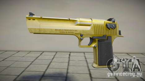 Desert Eagle Gold Crowz для GTA San Andreas