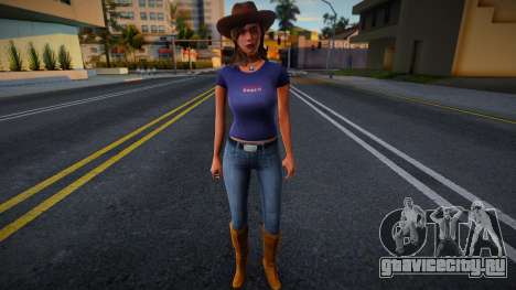 Cwfyfr1 HD with facial animation для GTA San Andreas