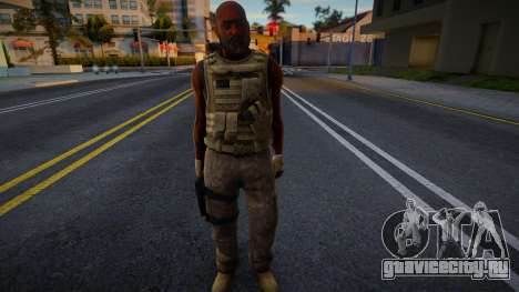 New Cop HD with facial animation для GTA San Andreas