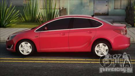 Opel Astra J [Red] для GTA San Andreas