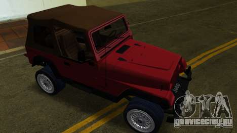 Jeep Wrangler Armin для GTA Vice City