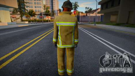 Lvfd1 HD with facial animation для GTA San Andreas