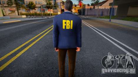FBI HD with facial animation для GTA San Andreas