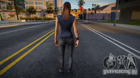 Michelle HD with facial animation для GTA San Andreas