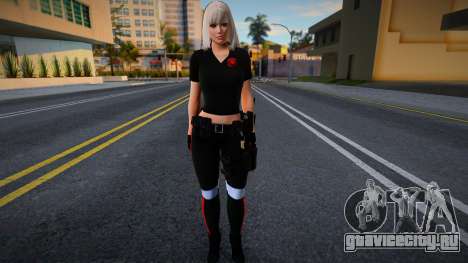 Skin Paramedic Girl v1 для GTA San Andreas