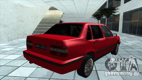 Volvo 850 with black plates CORRECTED для GTA San Andreas