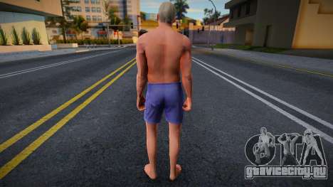 Wmybe HD with facial animation для GTA San Andreas