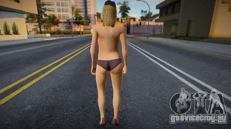 Improved HD Topless Michelle для GTA San Andreas