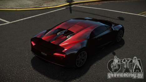Bugatti Chiron E-Style для GTA 4