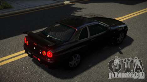 Nissan Skyline R34 GT-R RX-I для GTA 4