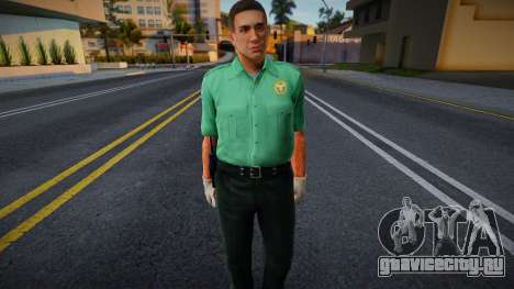 Sfemt1 HD with facial animation для GTA San Andreas