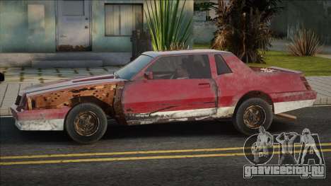 GTA IV Declase Sabre Rusty для GTA San Andreas