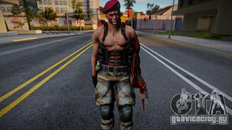 Jack Krauser HD version Retuxtured v6 для GTA San Andreas