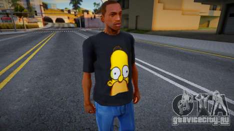 Homer Simpson Shirt для GTA San Andreas